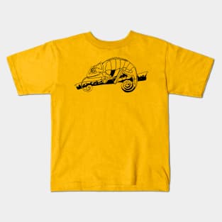 Chameleon on a stick Kids T-Shirt